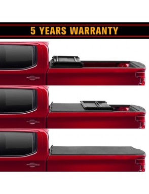 2014-2019 Ford F150 Supercrew double cab  5.5‘ Bed Soft Tri-fold Tonneau Cover