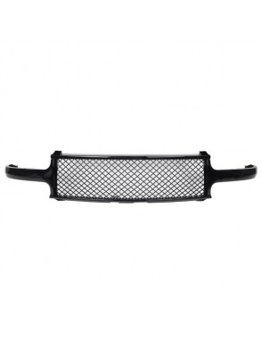 ABS Plastic Car Front Bumper Grille for1999-02 Chevy Silverado/2000-2006 Suburban/Tahoe Coating QH-CH-003 Black