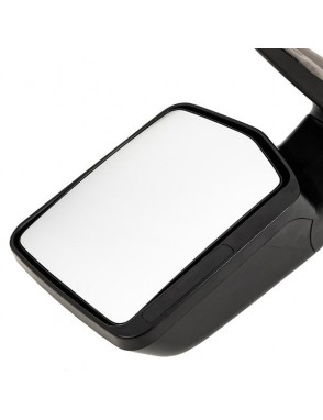 Left Driver Side For 04-2014 Ford F150 Pickup Truck Textured Manual View Mirror